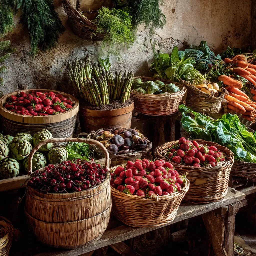 Saisonkalender Mai: Frisches Gemüse und Obst im Frühling