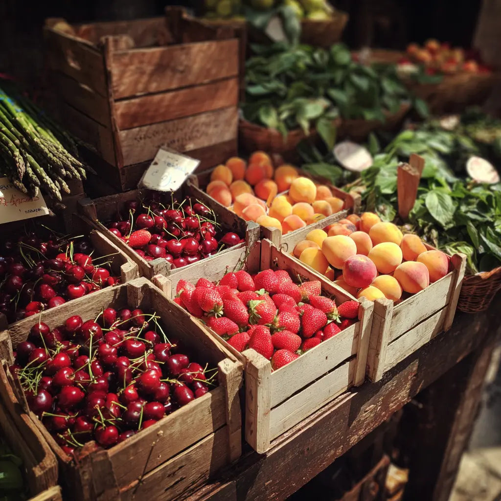 Saisonales Gemüse & Obst im Juni: Frisch vom Feld auf den Teller