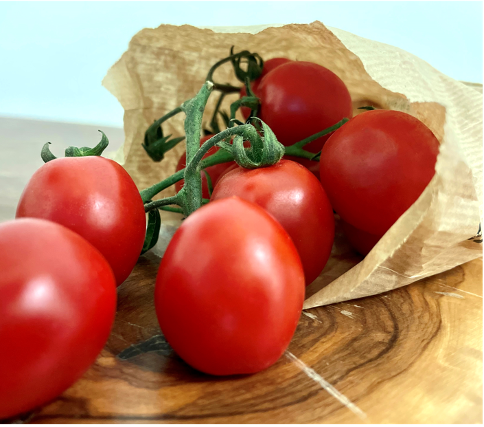 Gebackene Sugarino-Tomaten mit Kräutern der Provence