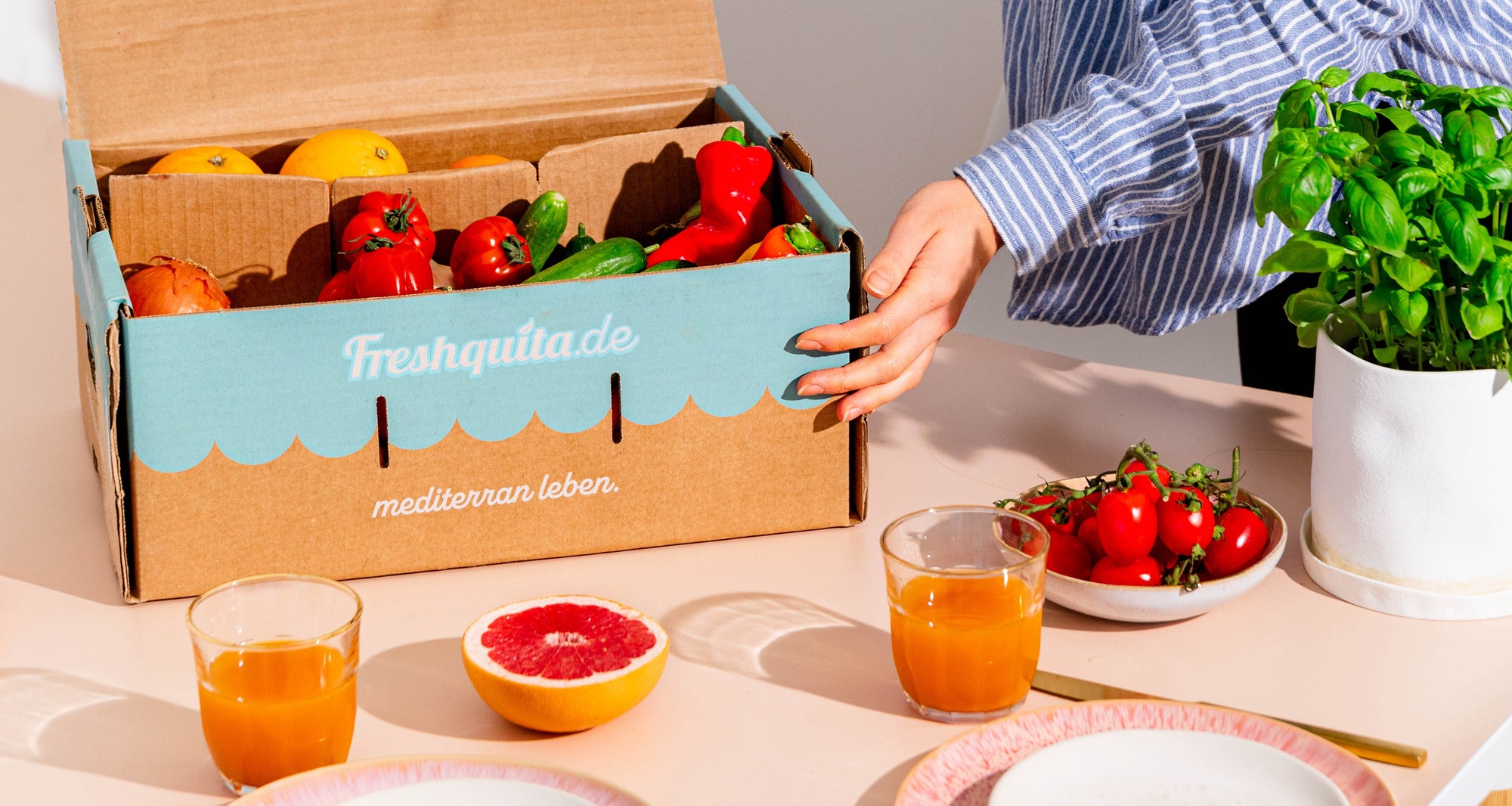Obst & Gemüse online kaufen & liefern lassen🥑 – Freshquita