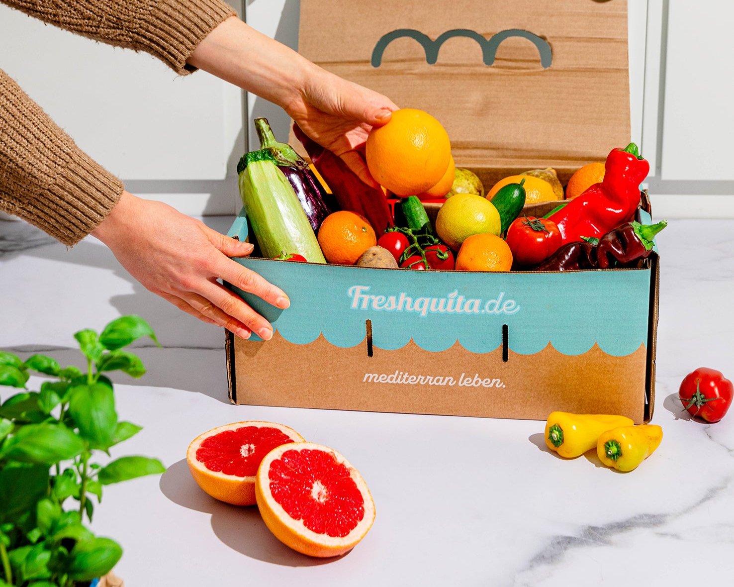 Obst & Gemüse online kaufen & liefern lassen🥑 – Freshquita